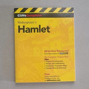 ⭐️3/$12⭐️ CliffsComplete Shakespeare's Hamlet by William Shakespeare Paperback